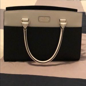Kate Spade Black & White purse worn once! Like new